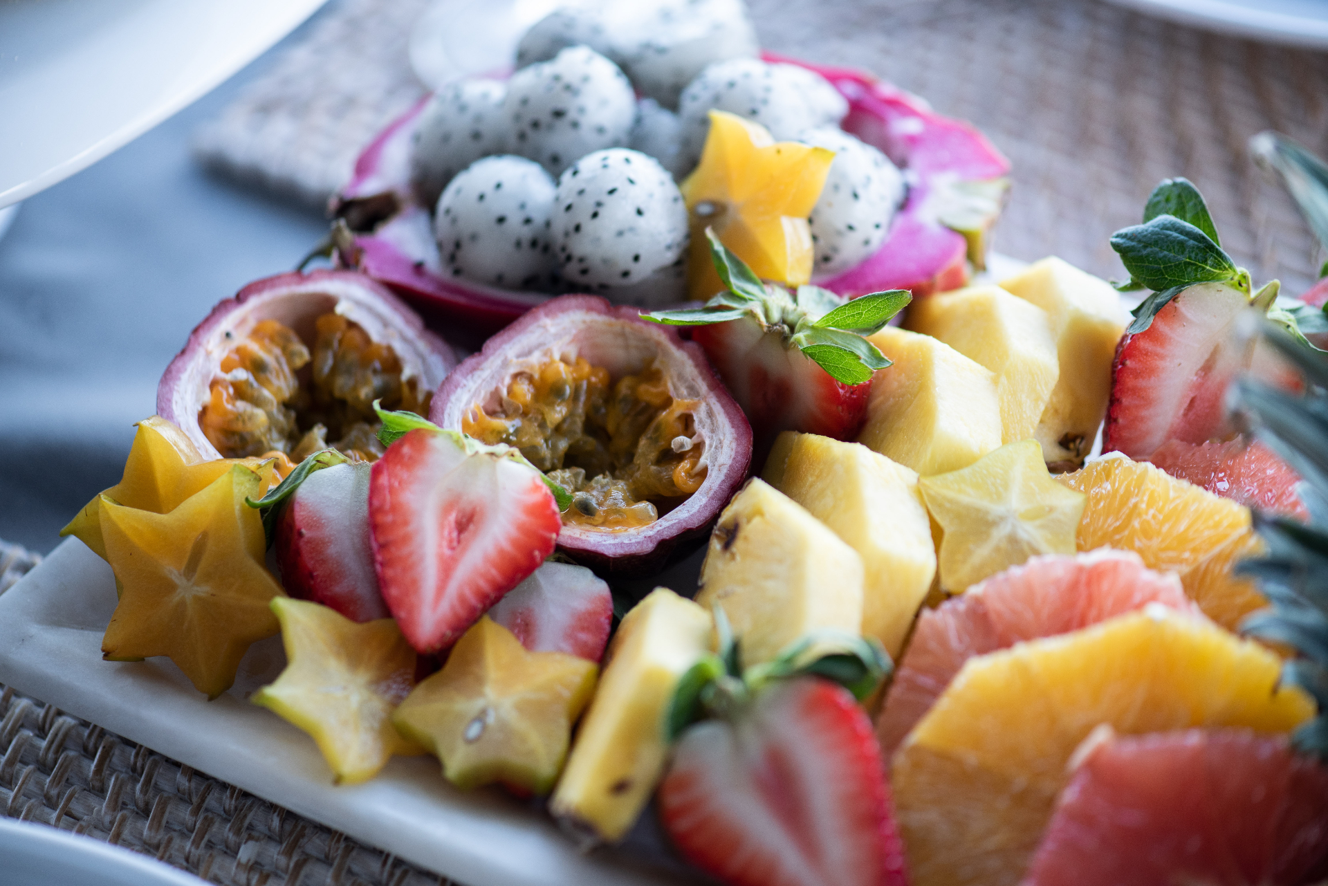 Fresh tropical fare