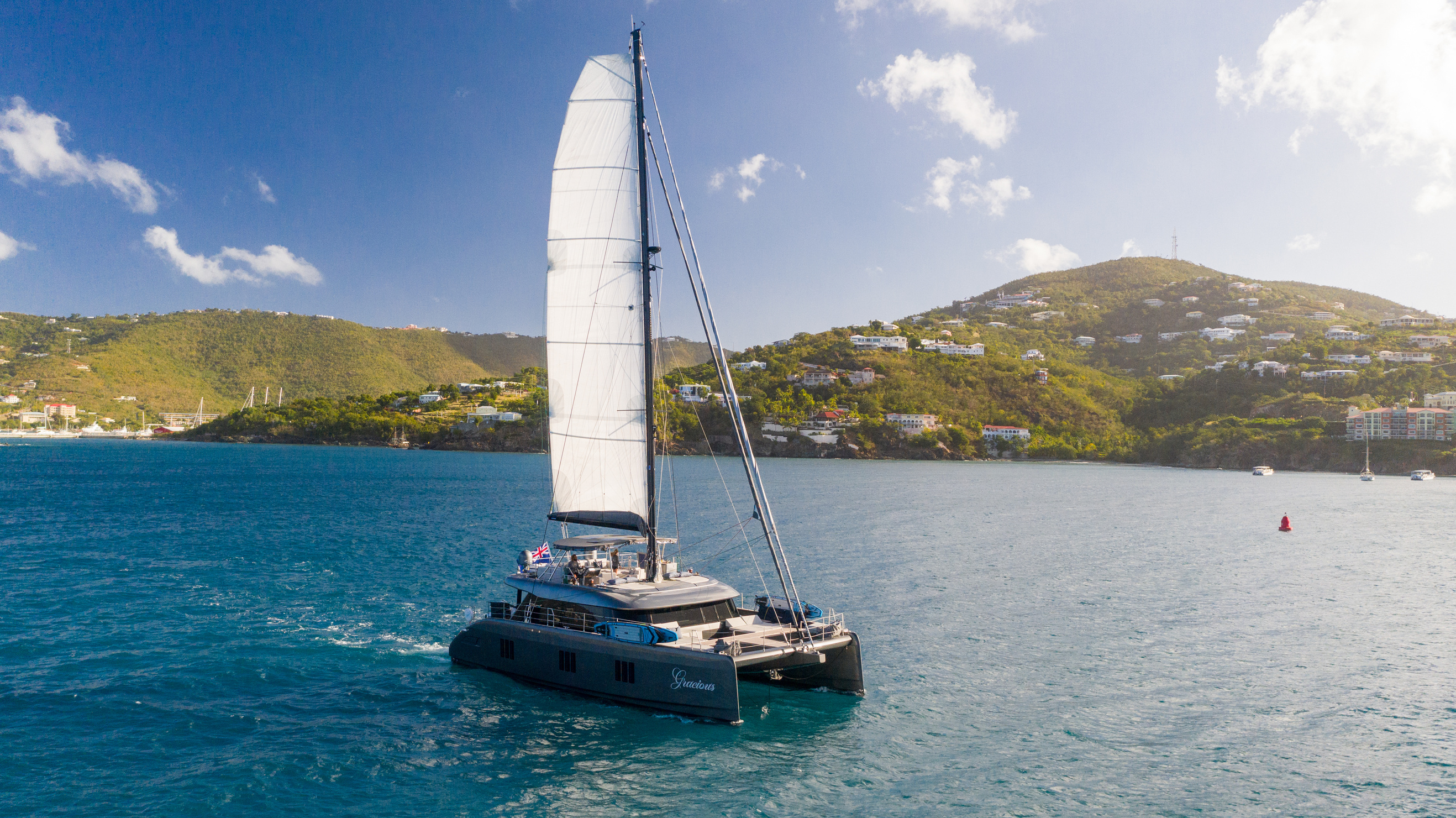 Gracious at anchor