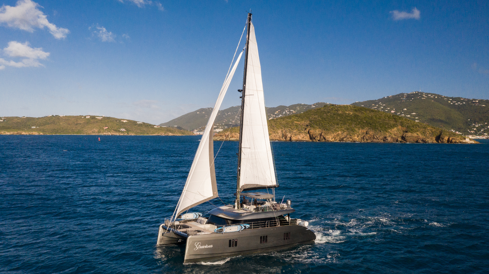 Gracious under sail