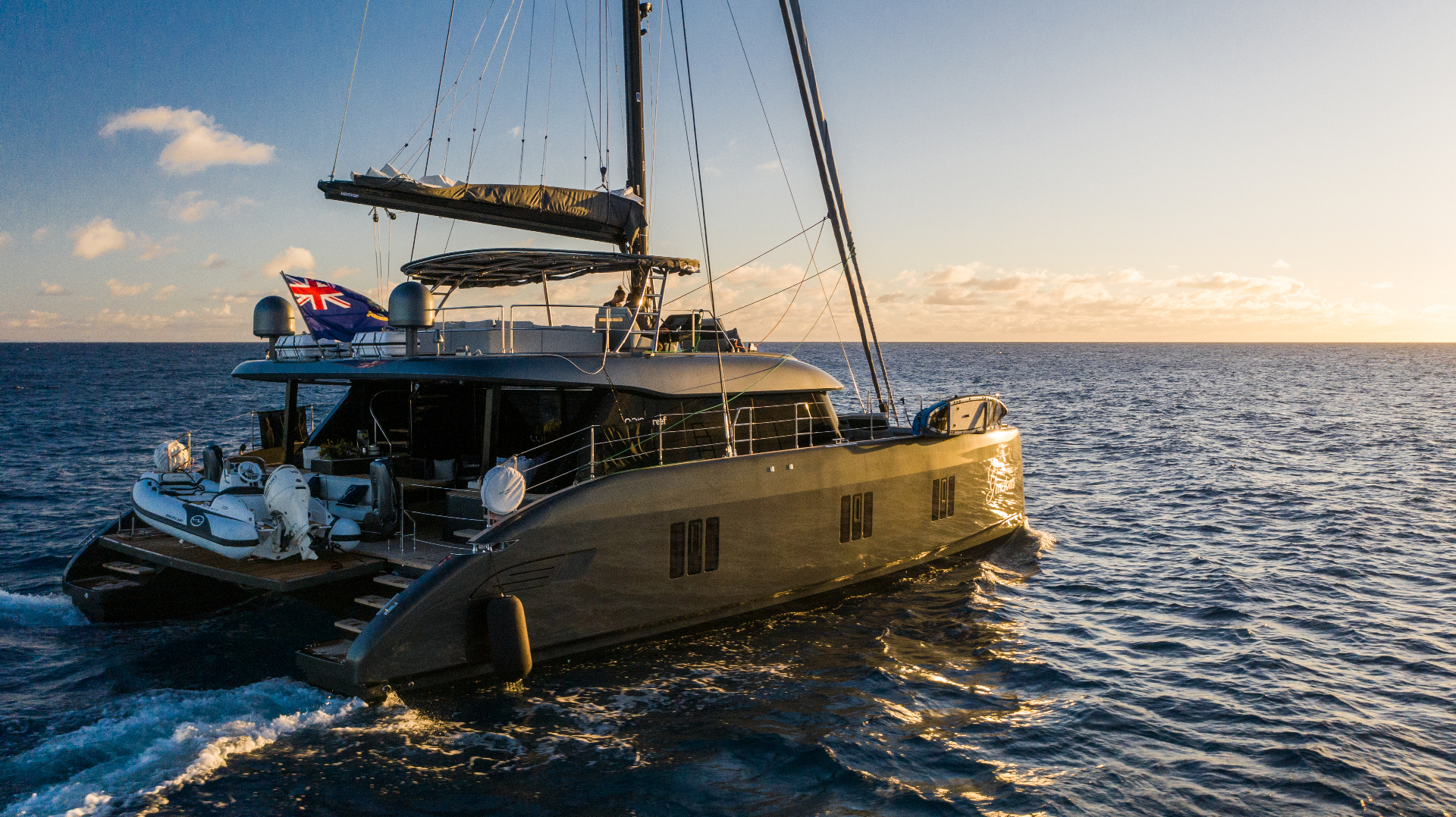 Gracious at sunset